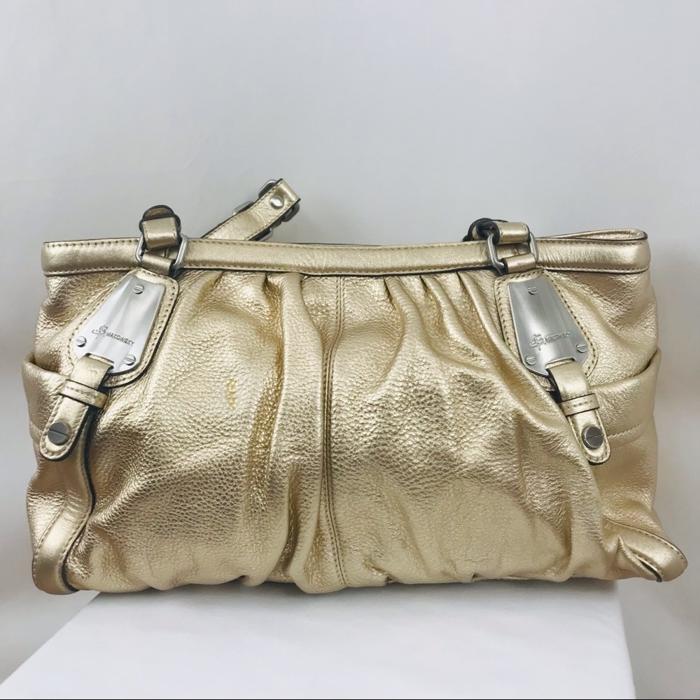 B. Makowsky Leather Purse